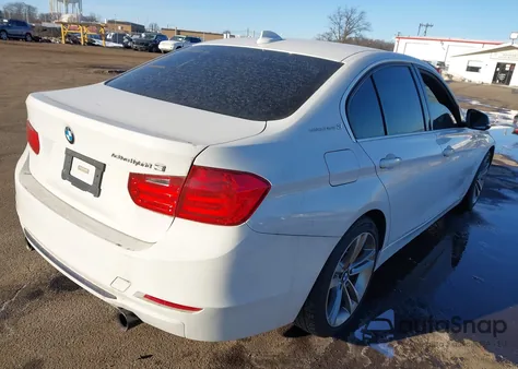 2014 BMW Activehybrid 3 from USA, damaged, VIN WBA3F9C56EF484555